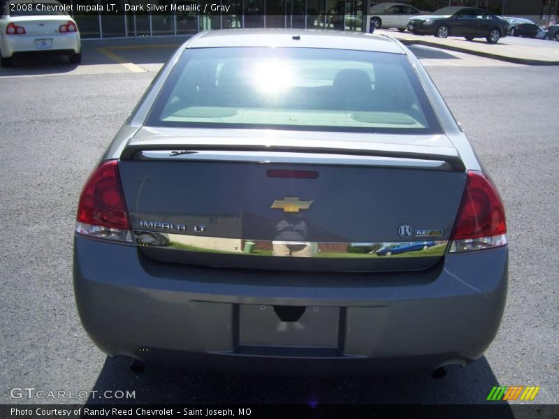 Dark Silver Metallic / Gray 2008 Chevrolet Impala LT