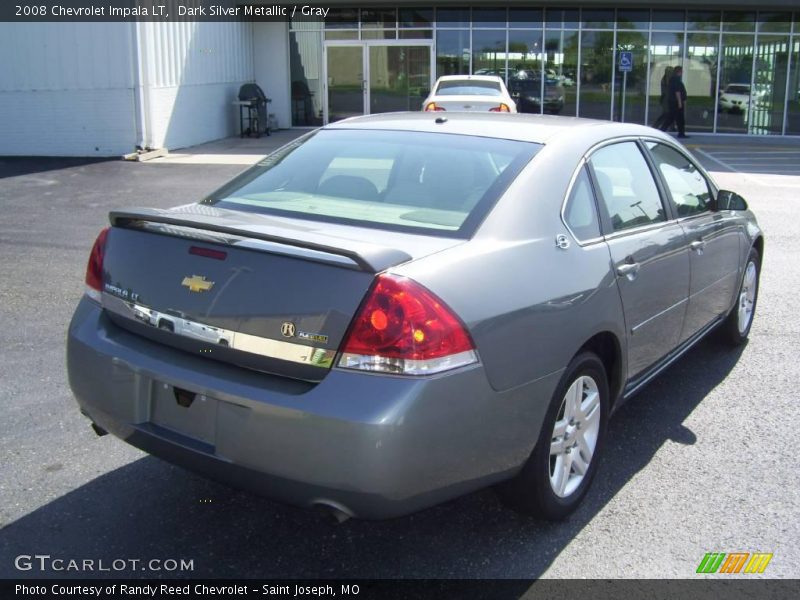 Dark Silver Metallic / Gray 2008 Chevrolet Impala LT