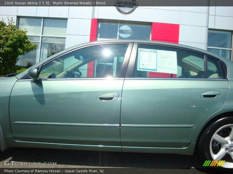 Mystic Emerald Metallic / Blond 2006 Nissan Altima 3.5 SE