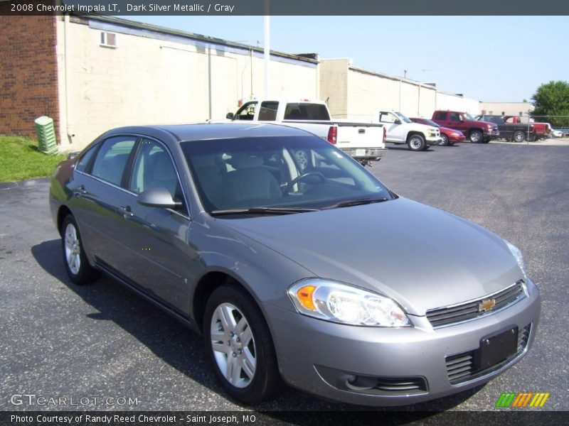 Dark Silver Metallic / Gray 2008 Chevrolet Impala LT