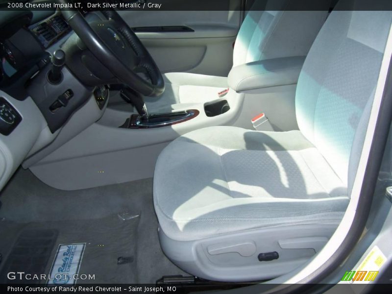 Dark Silver Metallic / Gray 2008 Chevrolet Impala LT