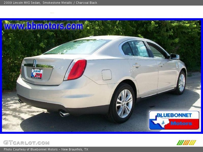 Smokestone Metallic / Charcoal Black 2009 Lincoln MKS Sedan