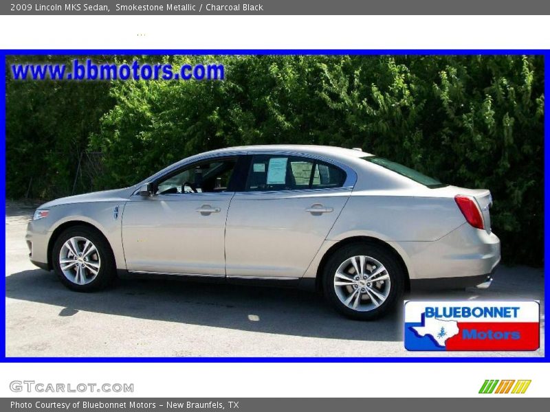 Smokestone Metallic / Charcoal Black 2009 Lincoln MKS Sedan