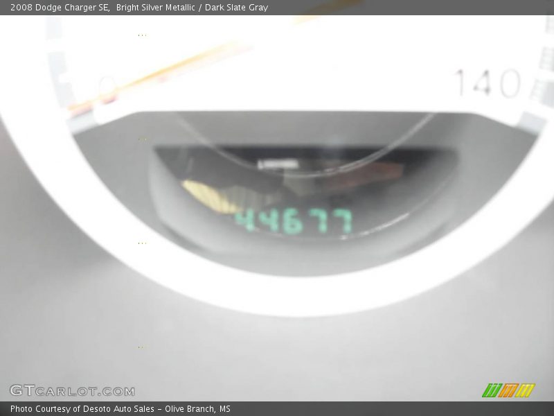 Bright Silver Metallic / Dark Slate Gray 2008 Dodge Charger SE