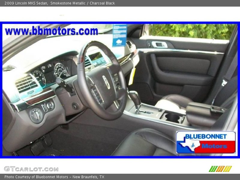 Smokestone Metallic / Charcoal Black 2009 Lincoln MKS Sedan