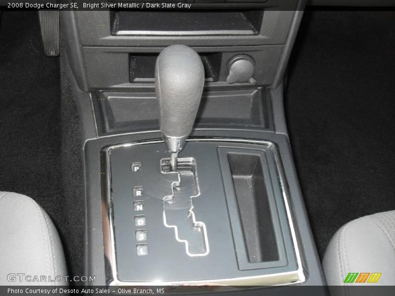 Bright Silver Metallic / Dark Slate Gray 2008 Dodge Charger SE