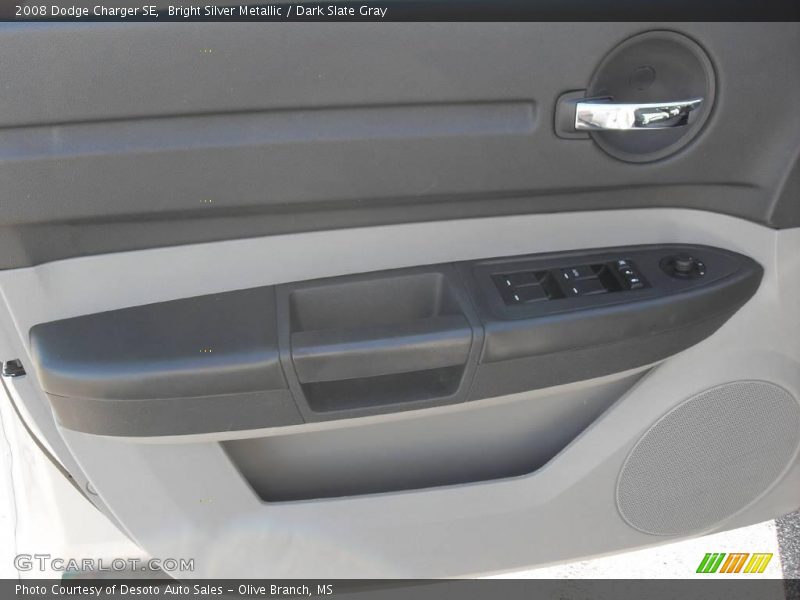 Bright Silver Metallic / Dark Slate Gray 2008 Dodge Charger SE