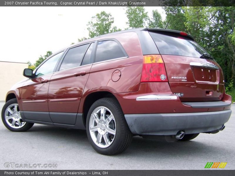 Cognac Crystal Pearl / Dark Khaki/Light Graystone 2007 Chrysler Pacifica Touring