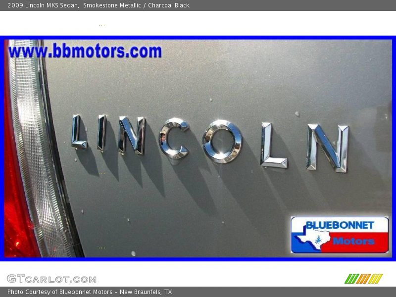 Smokestone Metallic / Charcoal Black 2009 Lincoln MKS Sedan
