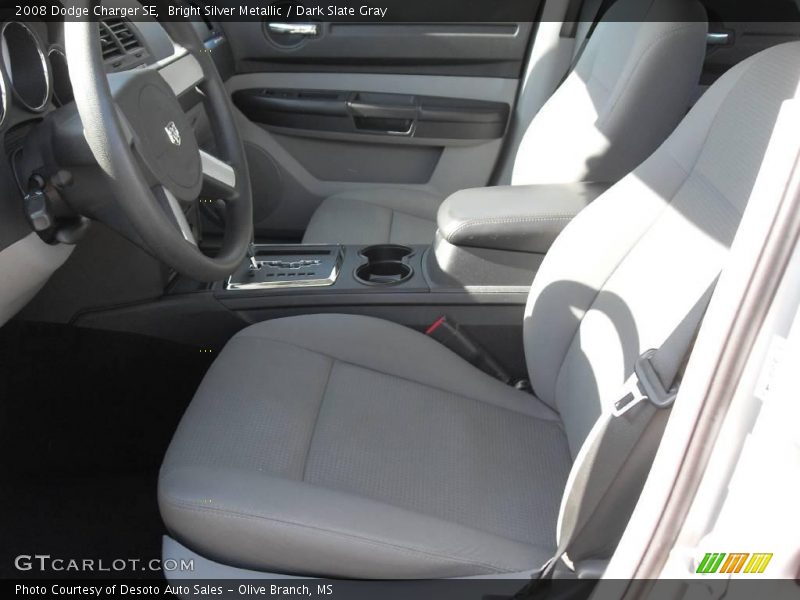 Bright Silver Metallic / Dark Slate Gray 2008 Dodge Charger SE