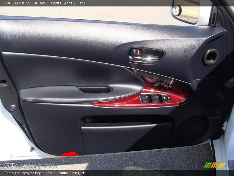 Crystal White / Black 2006 Lexus GS 300 AWD