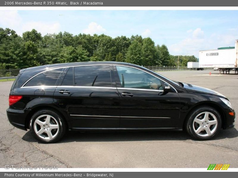 Black / Macadamia 2006 Mercedes-Benz R 350 4Matic