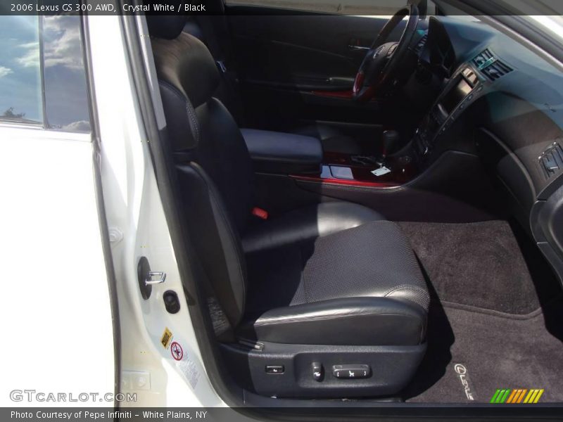 Crystal White / Black 2006 Lexus GS 300 AWD