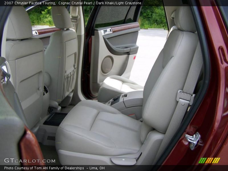 Cognac Crystal Pearl / Dark Khaki/Light Graystone 2007 Chrysler Pacifica Touring