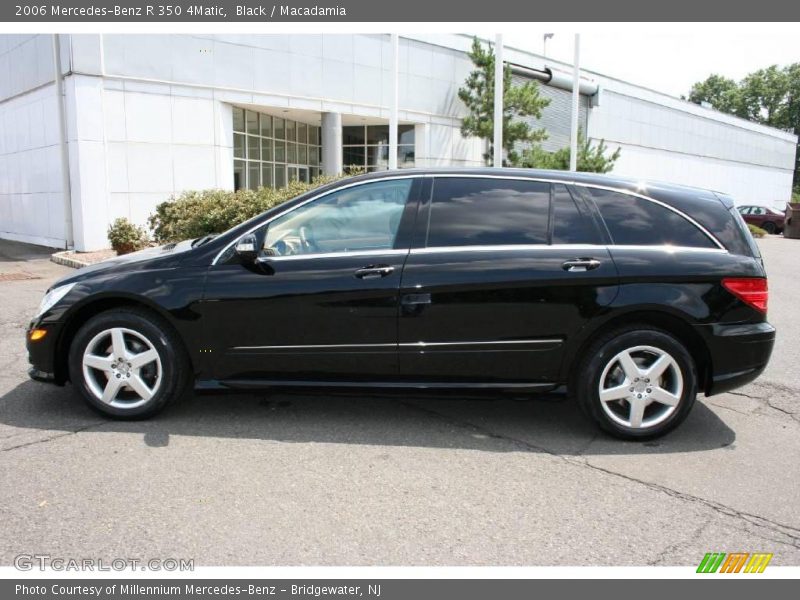 Black / Macadamia 2006 Mercedes-Benz R 350 4Matic