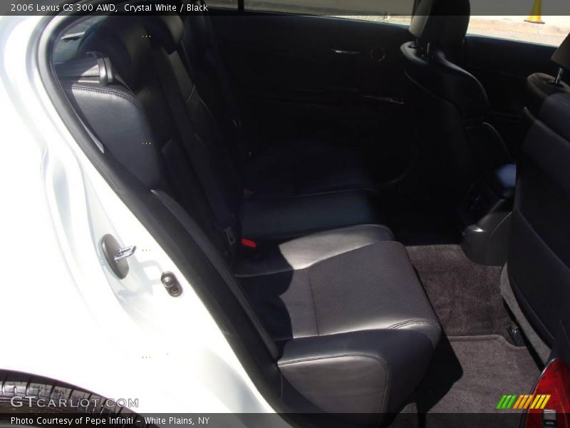 Crystal White / Black 2006 Lexus GS 300 AWD