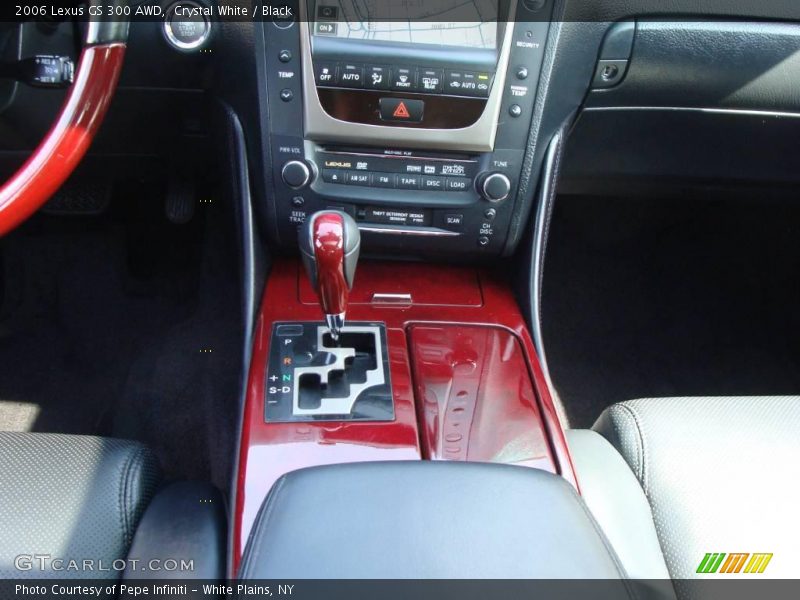 Crystal White / Black 2006 Lexus GS 300 AWD