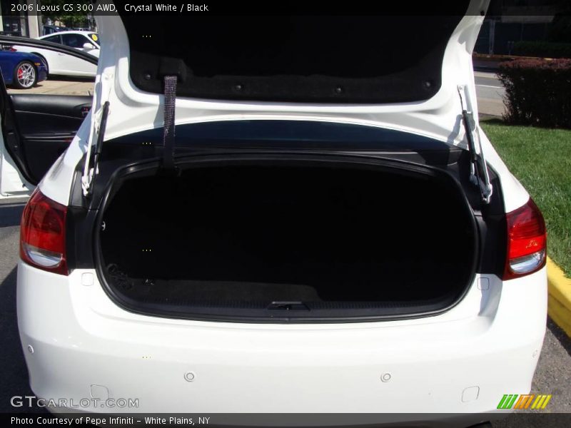 Crystal White / Black 2006 Lexus GS 300 AWD