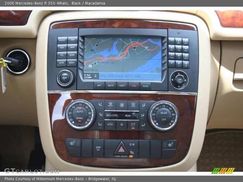 Black / Macadamia 2006 Mercedes-Benz R 350 4Matic