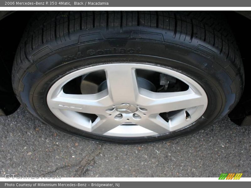 Black / Macadamia 2006 Mercedes-Benz R 350 4Matic