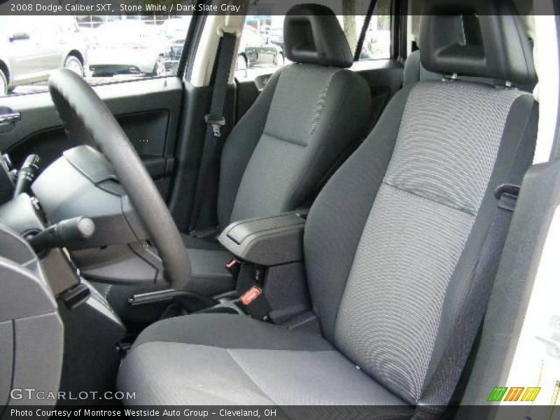 Stone White / Dark Slate Gray 2008 Dodge Caliber SXT