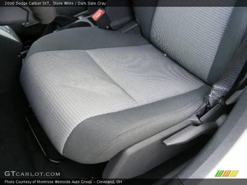 Stone White / Dark Slate Gray 2008 Dodge Caliber SXT