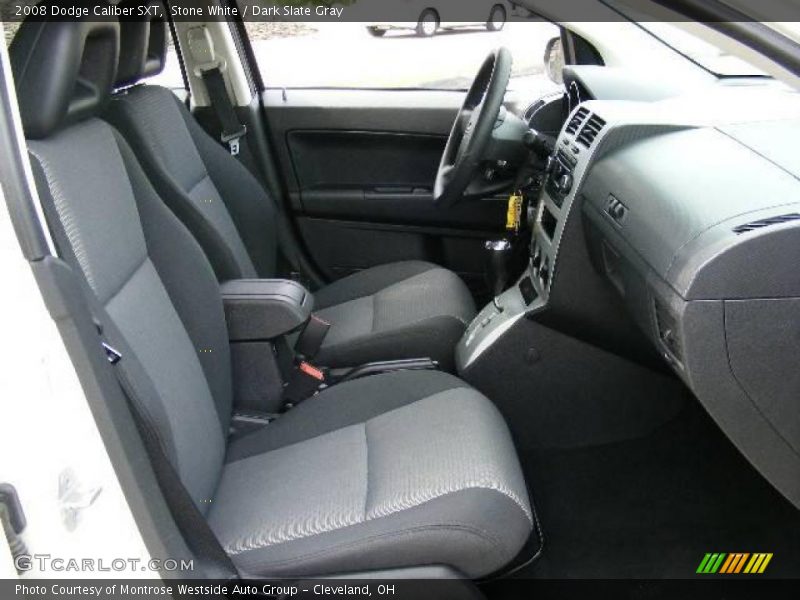 Stone White / Dark Slate Gray 2008 Dodge Caliber SXT