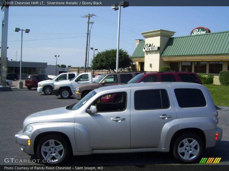 Silverstone Metallic / Ebony Black 2008 Chevrolet HHR LT