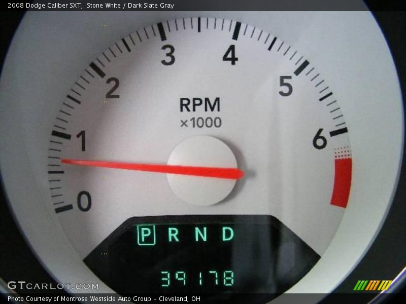 Stone White / Dark Slate Gray 2008 Dodge Caliber SXT