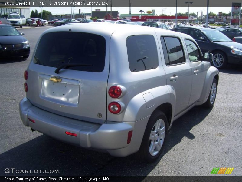 Silverstone Metallic / Ebony Black 2008 Chevrolet HHR LT