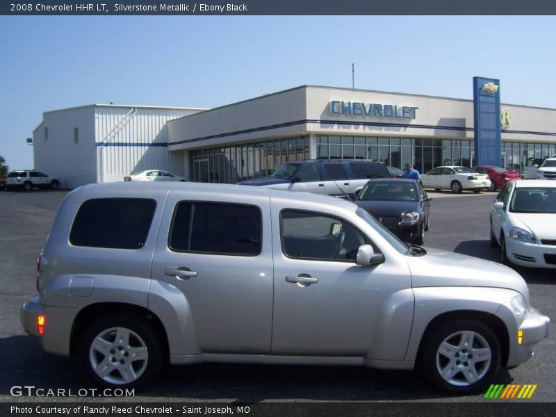 Silverstone Metallic / Ebony Black 2008 Chevrolet HHR LT
