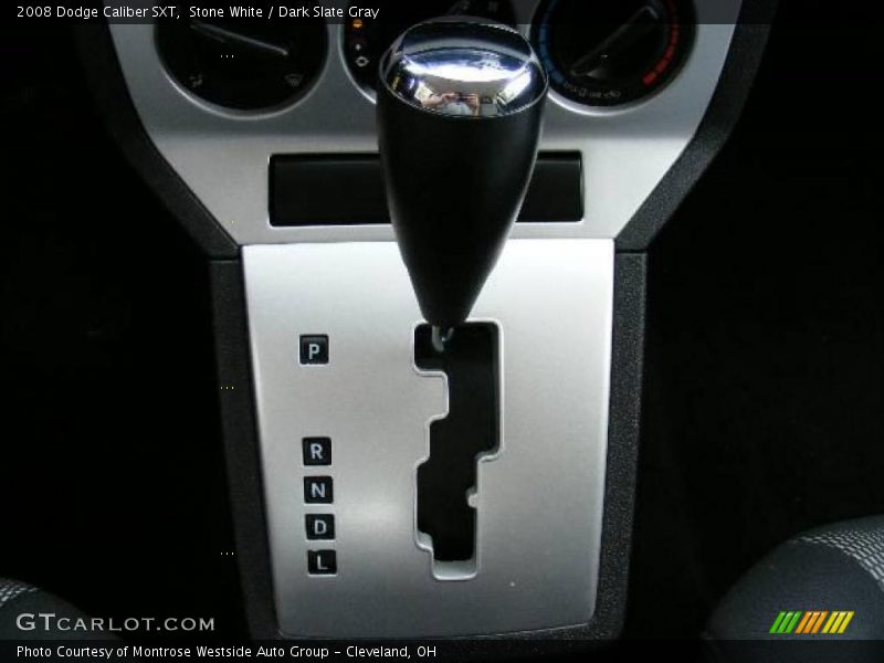 Stone White / Dark Slate Gray 2008 Dodge Caliber SXT