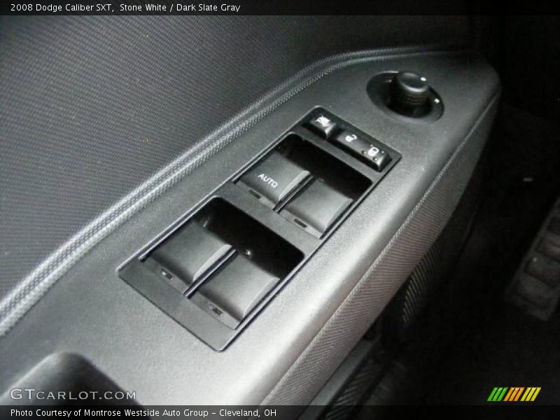 Stone White / Dark Slate Gray 2008 Dodge Caliber SXT