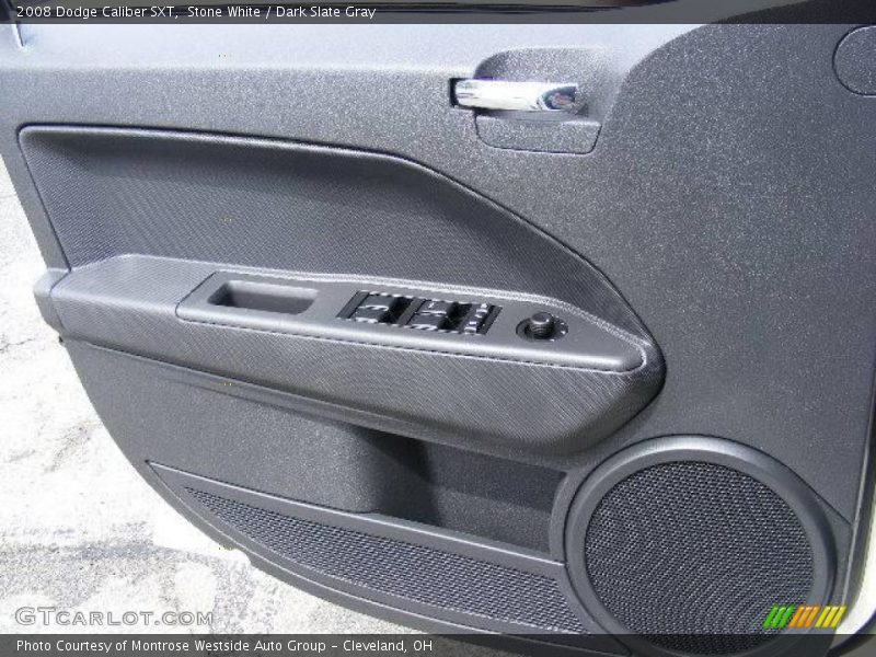 Stone White / Dark Slate Gray 2008 Dodge Caliber SXT