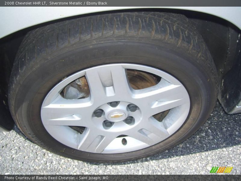 Silverstone Metallic / Ebony Black 2008 Chevrolet HHR LT