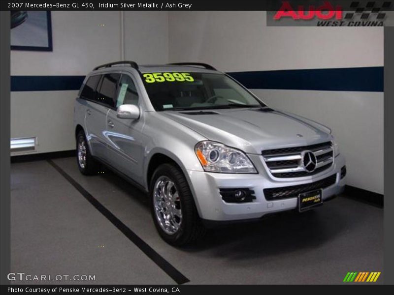 Iridium Silver Metallic / Ash Grey 2007 Mercedes-Benz GL 450
