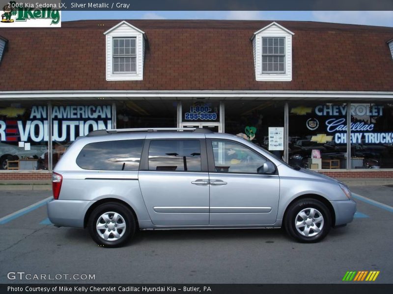 Silver Metallic / Gray 2008 Kia Sedona LX