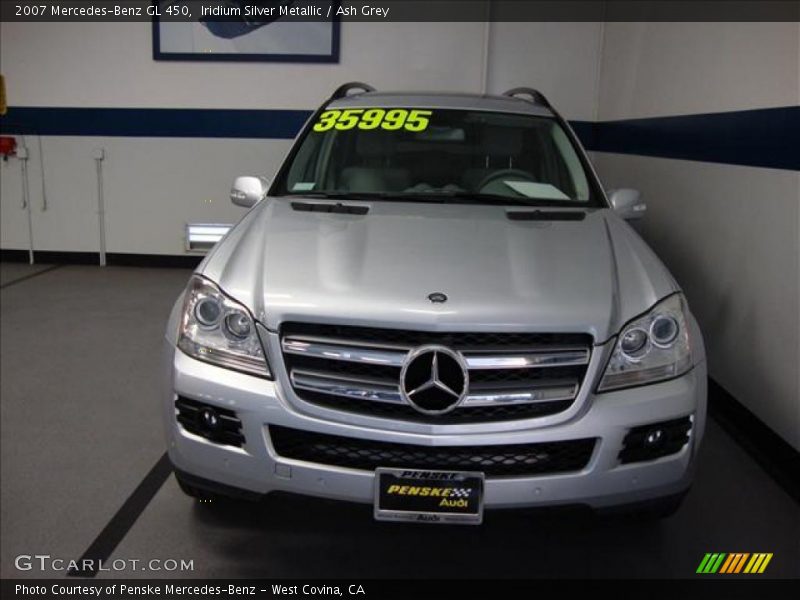Iridium Silver Metallic / Ash Grey 2007 Mercedes-Benz GL 450