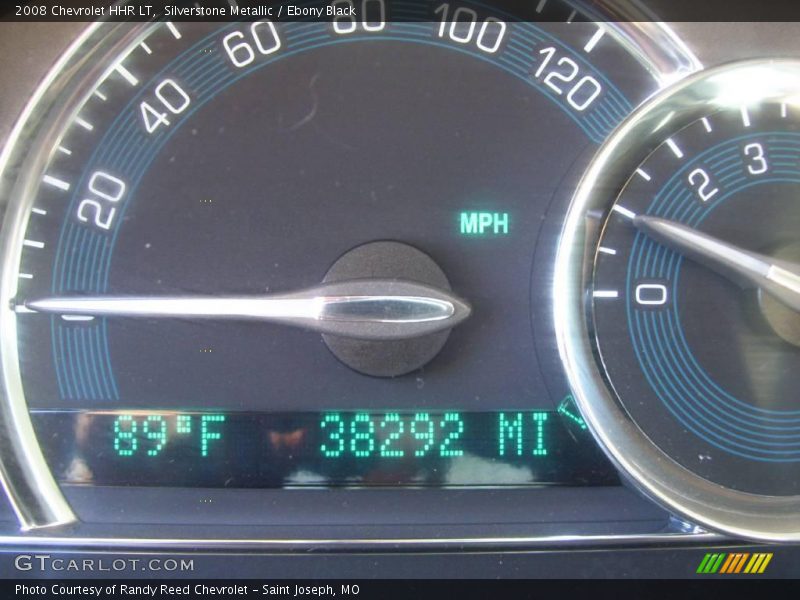 Silverstone Metallic / Ebony Black 2008 Chevrolet HHR LT
