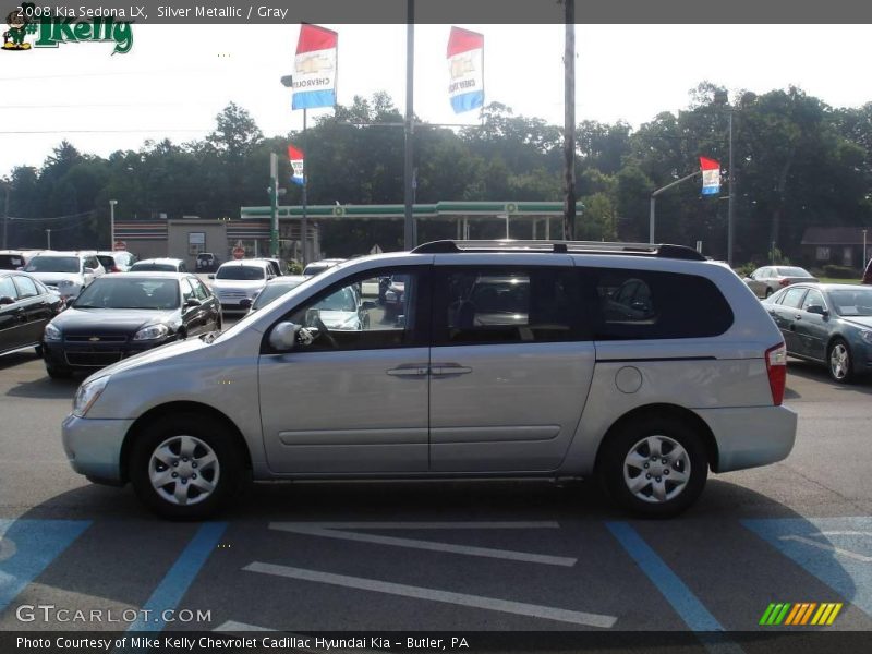 Silver Metallic / Gray 2008 Kia Sedona LX