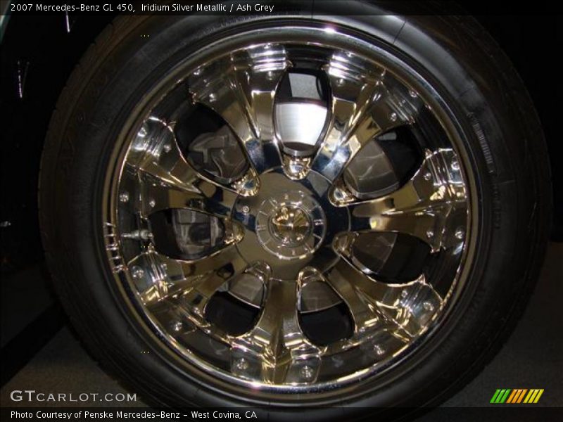 Iridium Silver Metallic / Ash Grey 2007 Mercedes-Benz GL 450
