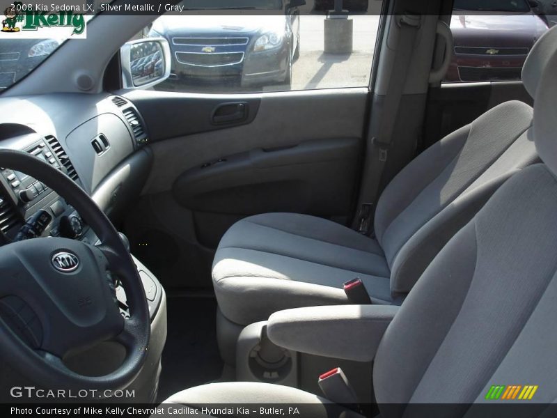 Silver Metallic / Gray 2008 Kia Sedona LX