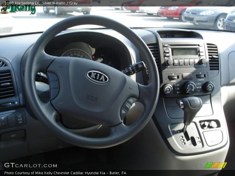 Silver Metallic / Gray 2008 Kia Sedona LX