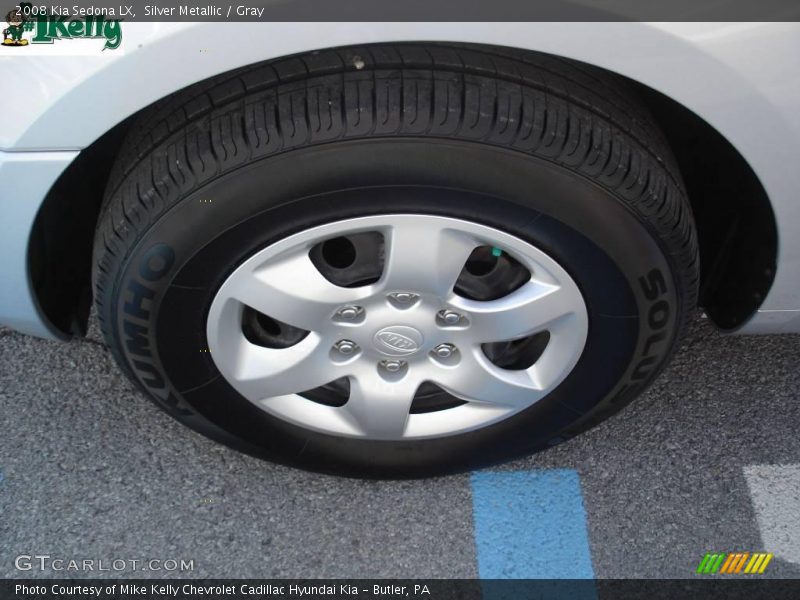 Silver Metallic / Gray 2008 Kia Sedona LX