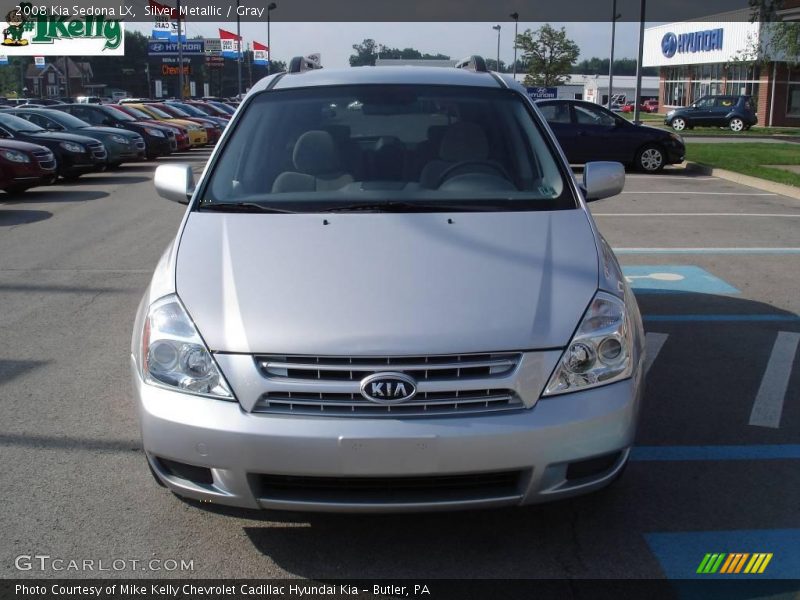 Silver Metallic / Gray 2008 Kia Sedona LX