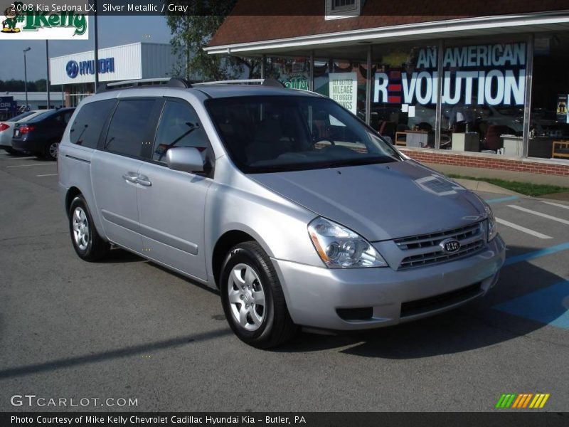 Silver Metallic / Gray 2008 Kia Sedona LX