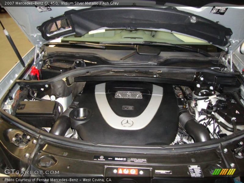 Iridium Silver Metallic / Ash Grey 2007 Mercedes-Benz GL 450