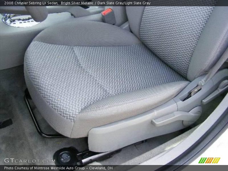 Bright Silver Metallic / Dark Slate Gray/Light Slate Gray 2008 Chrysler Sebring LX Sedan
