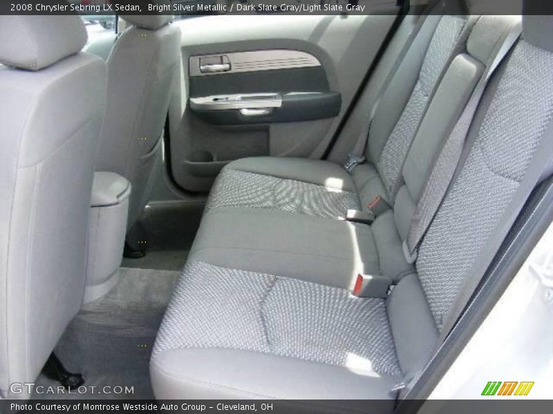 Bright Silver Metallic / Dark Slate Gray/Light Slate Gray 2008 Chrysler Sebring LX Sedan