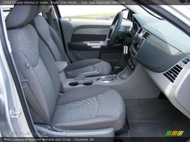 Bright Silver Metallic / Dark Slate Gray/Light Slate Gray 2008 Chrysler Sebring LX Sedan